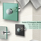 Cabide P/ Banheiro 8x8cm  - 8mm - Incolor