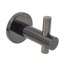 Cabide para Banheiro 1 Gancho Metal Grafite Brilhante Agata/Jade Fani