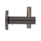 Cabide para Banheiro 1 Gancho Metal Grafite Brilhante Agata/Jade Fani