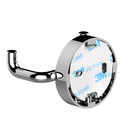 Cabide para Banheiro 2 Ganchos Metal Strong Sensea