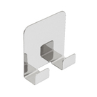 Cabide para Banheiro 2 Ganchos Metal Tiger Sensea