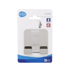 Cabide para Banheiro 2 Ganchos Metal Tiger Sensea