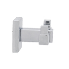 Cabide para Banheiro 2 Ganchos Metal Quaddro Sensea