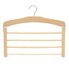 Cabide para Calças 4 Varetas Madeira Natural Oikos