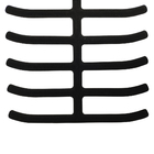 Cabide para Gravatas Veludo Preto Spaceo