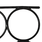 Cabide para Lenços Metal Preto Spaceo