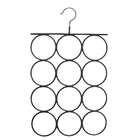 Cabide para Lenços Metal Preto Spaceo