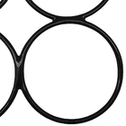 Cabide para Lenços Metal Preto Spaceo