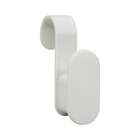 Cabide para Porta ABS 8,1x2,6x6,3cm Easy Branco Sensea