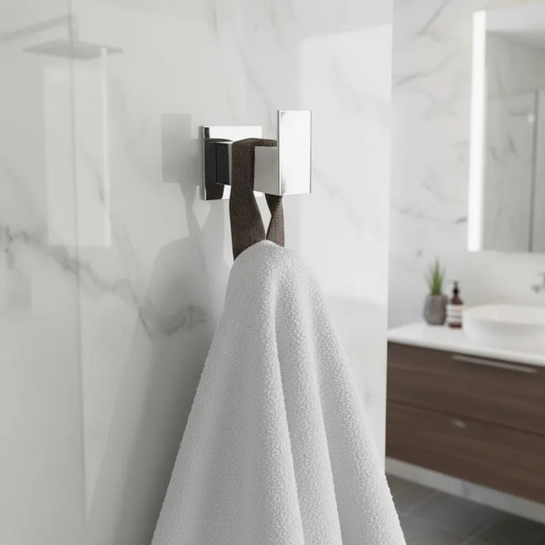 Cabide Para Toalha  Banheiro Lavabo [gancho] Aço Inox 304 [q-