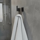 Cabide Para Toalha [gancho] Banheiro Lavabo Aço Inox 304 Pret