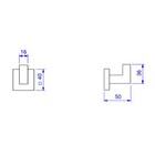 Cabide Quadratta Corten Matte 2060.ct83.mt Deca