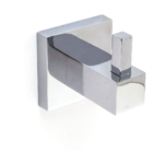 Cabide Simples Para Banheiro Lavabo Cromado Quadrado C6953f