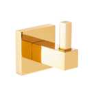 Cabide Simples Porta Toalhas Roupas Gancho Parede Dourado Gol
