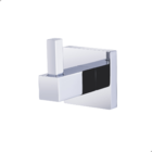 Cabide Super Luxo Latão Quadritt Cromado