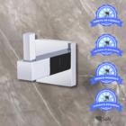 Cabide Super Luxo Latão Quadritt Cromado