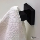 Cabide Super Luxo Preto Black Latão Quadritt