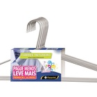 Cabide Tintureiro Cromado - Kit Com 6 Peças - Cód 08497