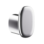 Cabide Zinco e Aço 4,9x2,9x3,6cm Remix Cromado Sensea