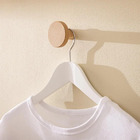 Cabideiro 1 gancho de Madeira Marrom Spaceo