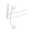 Cabideiro 8 Ganchos Branco Bowl Inspire