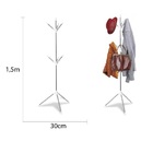 Cabideiro Arara Mancebo Desmontável Niquelart - Branco