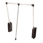 Cabideiro Articulado Extensível Pequeno 600 A 800mm Preto