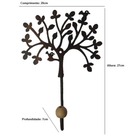 Cabideiro Árvore Um Gancho - Cód P03