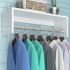 Cabideiro Branco 100% Mdf