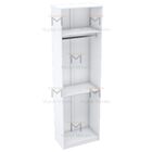 Cabideiro Com Maleiro M270.b (closet, Loja Ou Casa) 2,40a