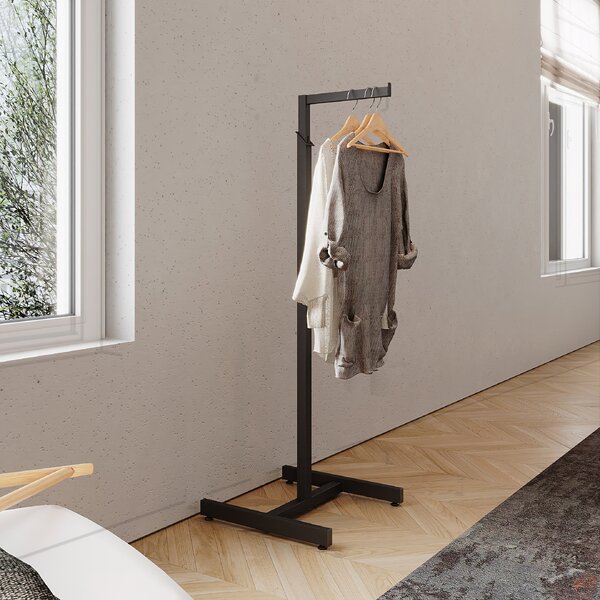 Cabideiro Com Regulagem De Altura Metal Estilo Industrial 460