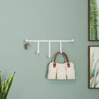 Cabideiro Compacto Multiuso Porta Parede Quarto Lavanderia Sa