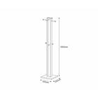 Cabideiro De Chão Multimóveis Cr35004 Nogal/branco