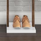 Cabideiro De Chão Multimóveis Cr35005 Nogal/branco