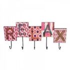 Cabideiro De Ferro Com 5 Ganchos