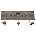 Cabideiro De Metal 10cm X 37cm