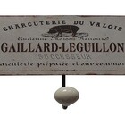 Cabideiro De Metal 10cm X 37cm