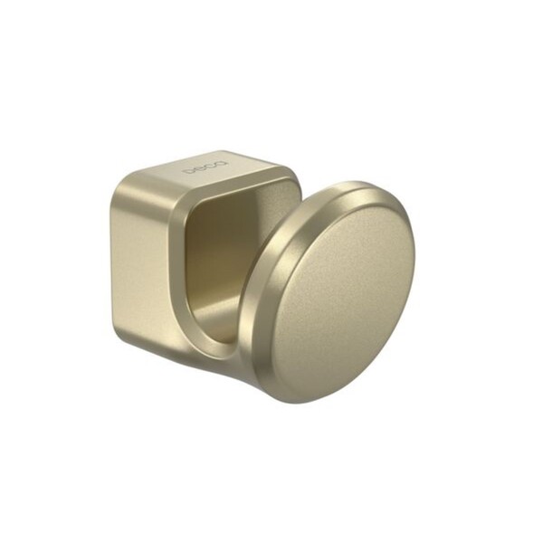 Cabideiro de Metal 5x5x5,6cm Dourado Deca