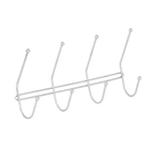 Cabideiro de Parede 4 Ganchos Metal Cromado 13,6x27x5cm Eclipse Arthi