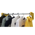 Cabideiro De Parede 80 cm Arara Camiseiro Calceiro Amarelo La