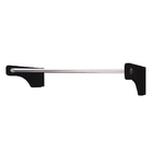 Cabideiro De Parede 90 Cm Arara Camiseiro Calceiro Preto Laca