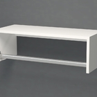 Cabideiro De Parede Arara Porta Roupas Closet, Quarto Mdf