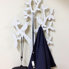 Cabideiro De Parede Decorativo Árvore Branca Mdf