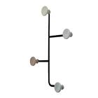 Cabideiro De Parede Dot - Cinza