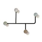 Cabideiro De Parede Dot - Cinza