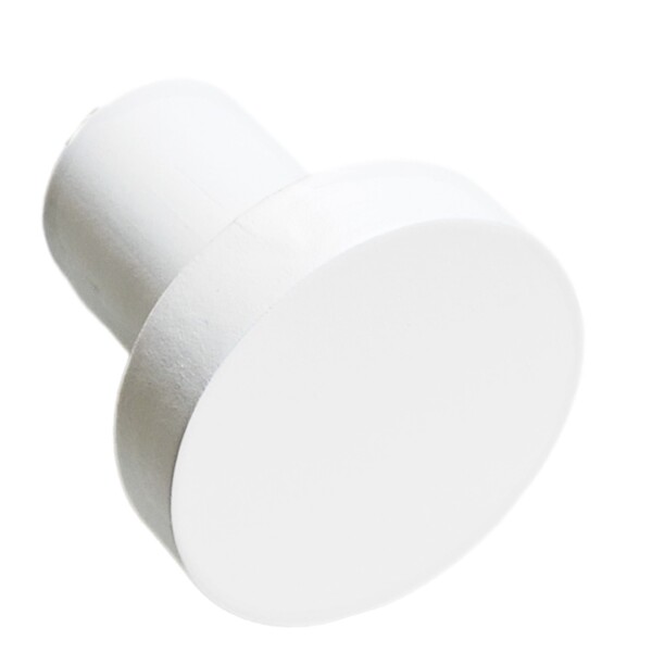 Cabideiro de Parede em Madeira Dream Branco - Gancho Resisten