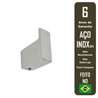 Cabideiro De Parede Guriri Inox Polido