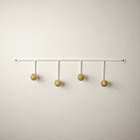 Cabideiro De Parede Lapa Ball Branco