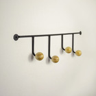 Cabideiro De Parede Lapa Ball Cinza