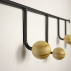 Cabideiro De Parede Lapa Ball Cinza